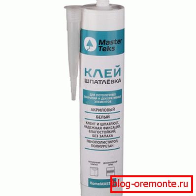 Dva v jednom: lepidlo aj tmel