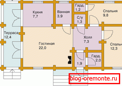 Ďalší projekt logových domov Ďalší projekt logových domov