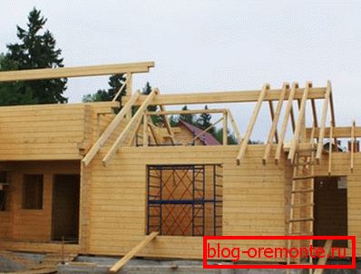 Этапы сборки домов из клееного drevo Этапы сборки домов из клееного drevo