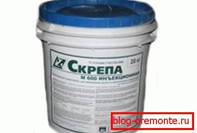 Pripravená opravná kompozícia pre betónové podlahy Pripravená opravná kompozícia pre betónové podlahy