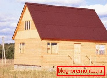 Krásny dom z ekologického materiálu Krásny dom z ekologického materiálu