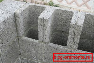 Vonkajšie ľahké betónové bloky Vonkajšie ľahké betónové bloky