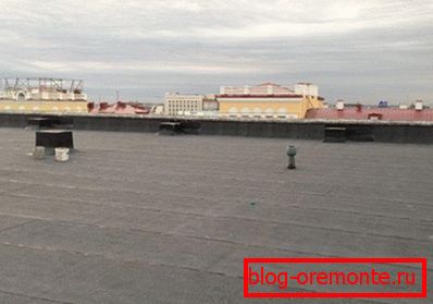 Nepoužívaná plochá strecha
