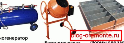Zariadenia na výrobu penového betónu