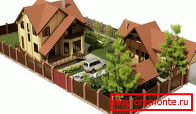 Vzorka dokončeného projektu stavebného pozemku