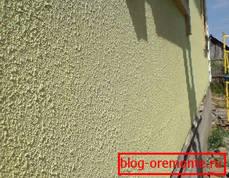 Dokončená stena