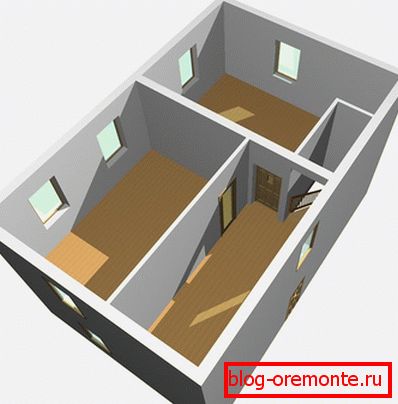 Určenie priestoru miestnosti