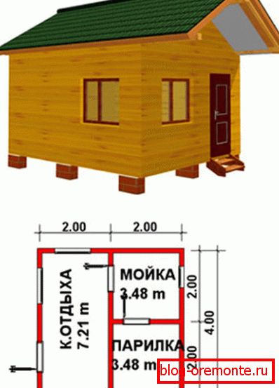 Rozloženie kúpeľne veľkosti 4 až 4 Rozloženie kúpeľne veľkosti 4 až 4