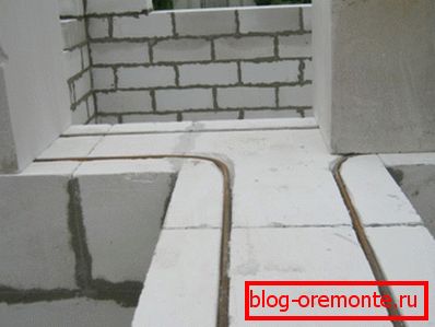 Prahová výstuž pórobetónových blokov Prahová výstuž pórobetónových blokov