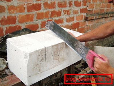 Hack block cutting Hack block cutting