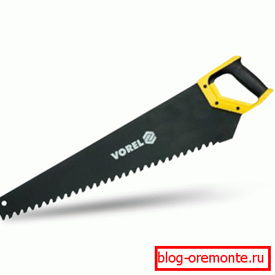Ručná píla môže byť považovaná za jednu z najspoľahlivejších, ale má veľmi nízku produktivitu a vyžaduje pravidelné brúsenie.