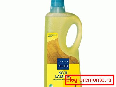 Laminátový čistiaci prostriedok