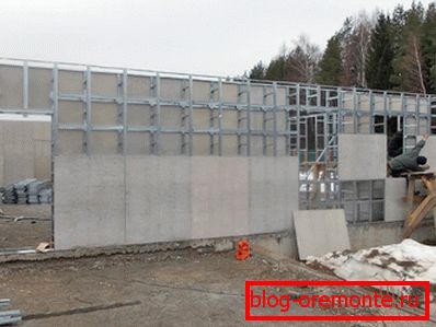Konštrukcia domu z penového betónu Konštrukcia domu z penového betónu