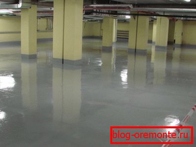 Čerstvo namaľovaná podlaha Čerstvo namaľovaná podlaha