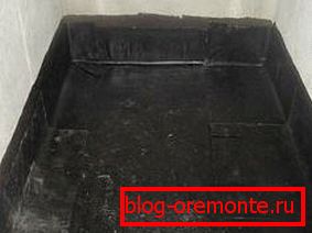 Zariadenie betónovej podlahy vo vani - ležali sme hydroizolačné Zariadenie betónovej podlahy vo vani - ležali sme hydroizolačné