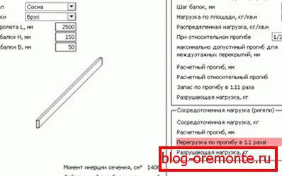Na internete sú k dispozícii podobné kalkulačky, ktoré umožňujú určiť napríklad zaťaženie lúča Na internete sú k dispozícii podobné kalkulačky, ktoré umožňujú určiť napríklad zaťaženie lúča